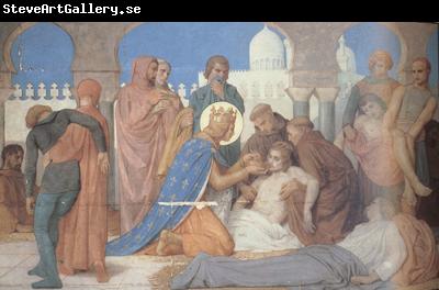 Adolphe William Bouguereau Saint louis Caring for the Plague Victims (mk26)